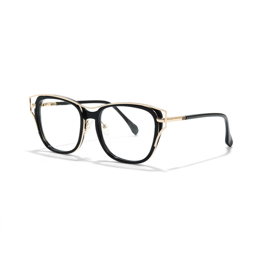 Azura TR90 And Metal Square Glasses For Unisex