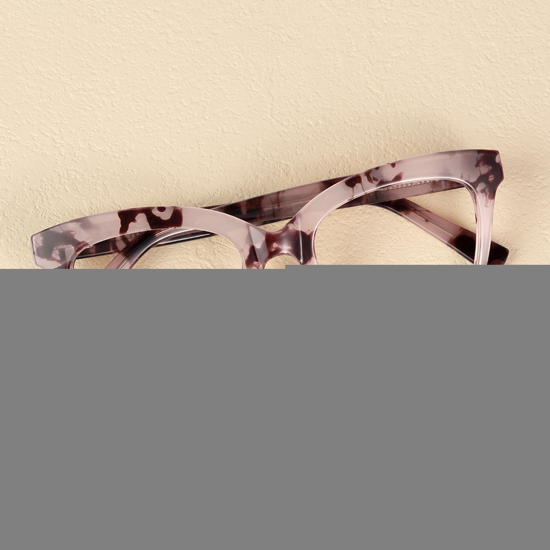 Bike Lightweight Acetate Cat Eye Frames Minimalist Glasses