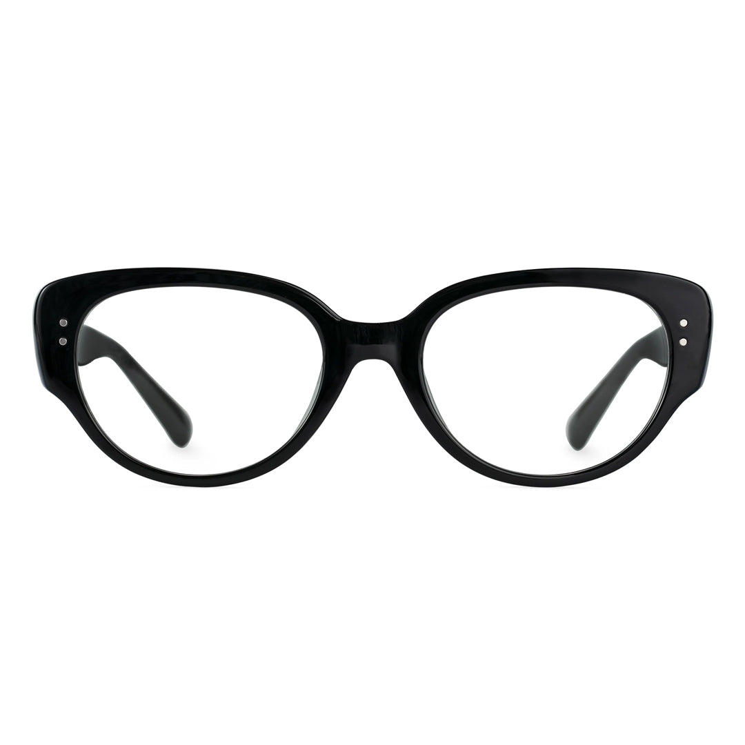 Tame Women's Cat Eye Green TR90 Computer Glasses