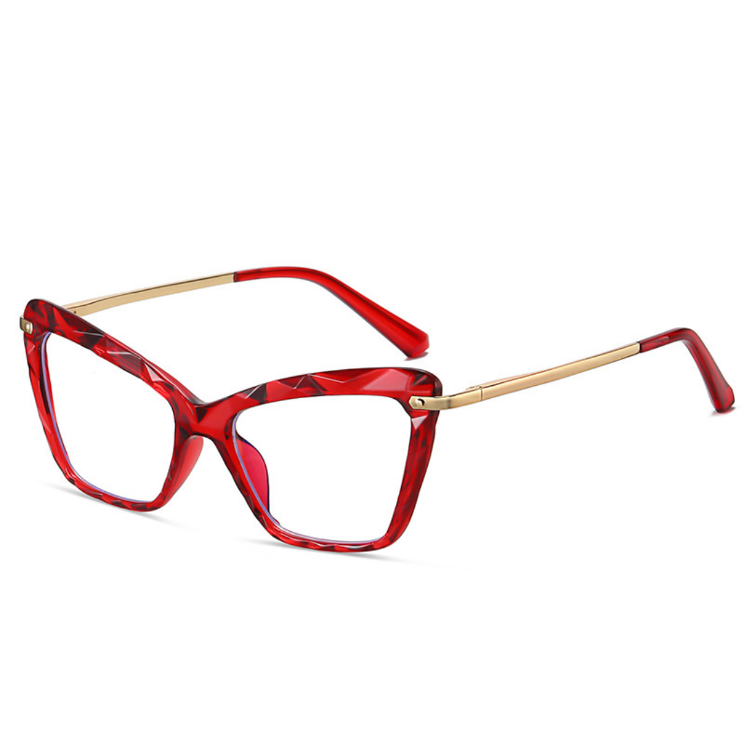 Gwen Cateye Glasses Frames Blue Light Blocking
