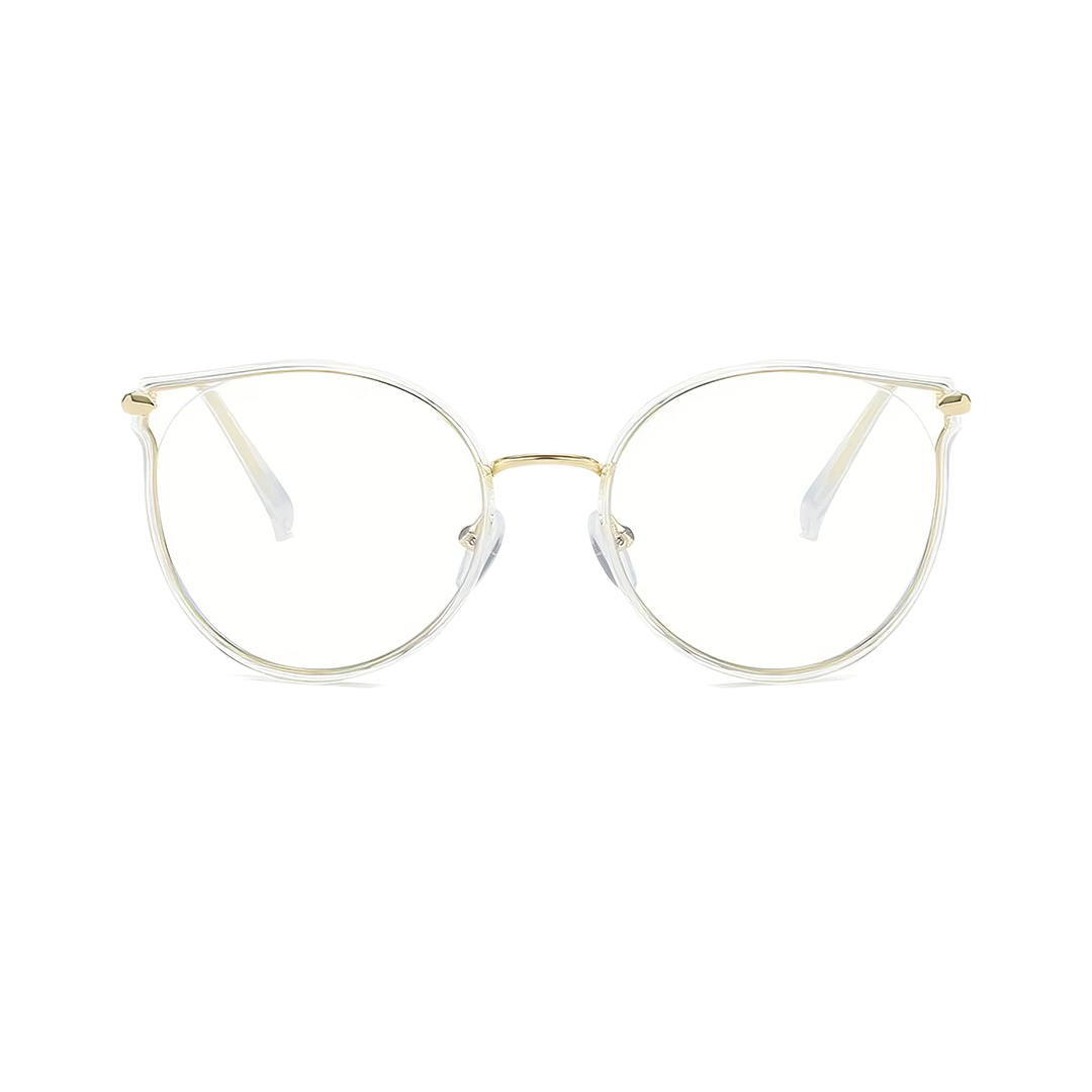 Elsa Transparent Cateye Minimalist Glasses Frames