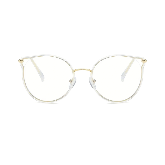 Elsa Transparent Cateye Minimalist Glasses Frames