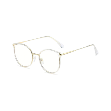 Elsa Transparent Cateye Minimalist Glasses Frames