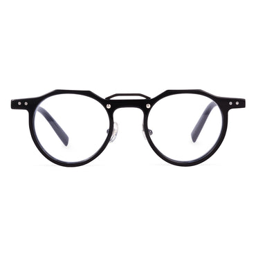 Shirley Geometric Acetate Prescription Glasses for Men and Women