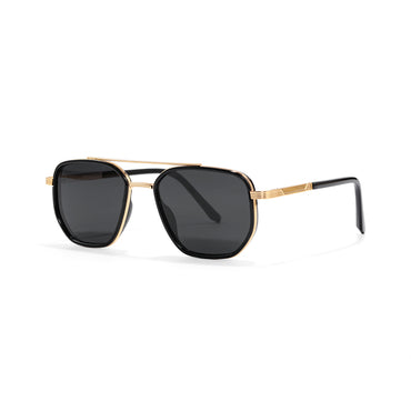Mea Metal Aviator Gold Color Fashion Sunglasses With Spring Hinges
