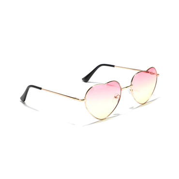 Ruth Multicolor Heart Sunglasses Fashion Lovely Style UV400 Protection Lens