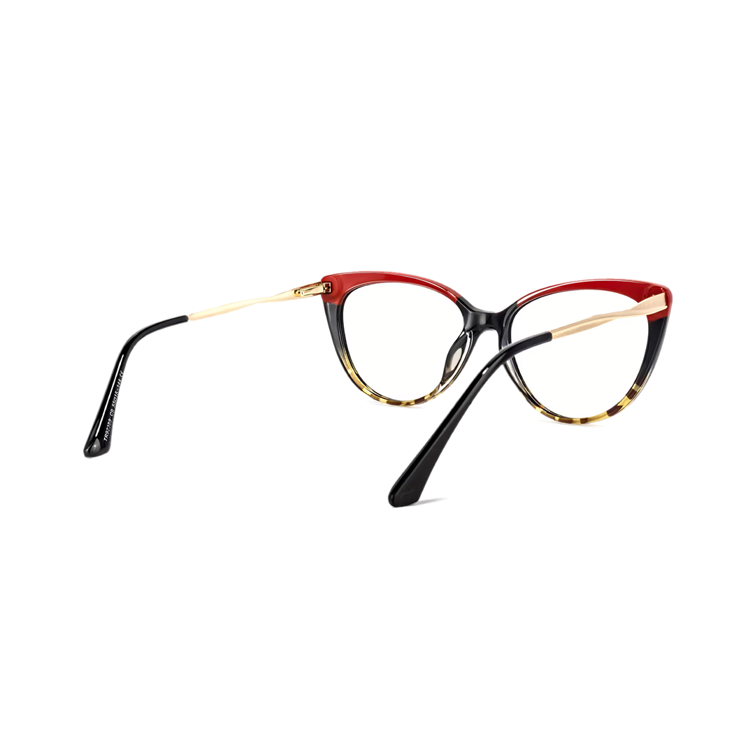Mara Red And Tortoise Cateye Glasses Frames