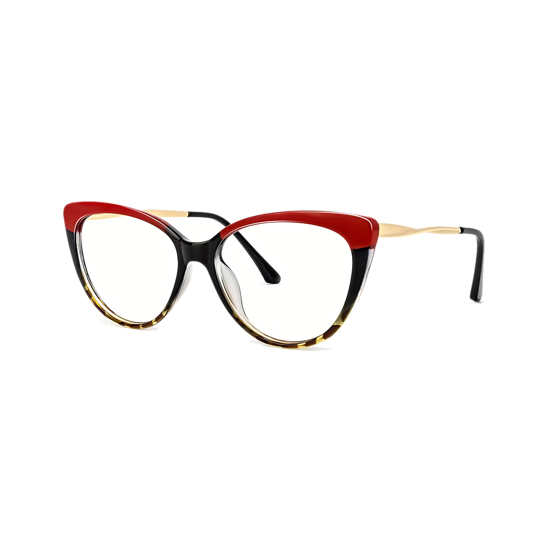 Mara Red And Tortoise Cateye Glasses Frames