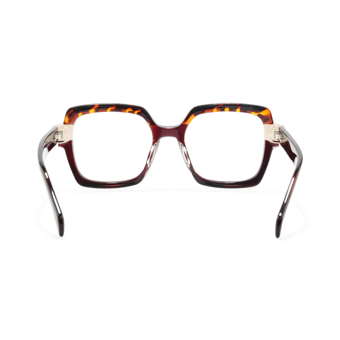 Sela Polychrome Square Prescription Eyeglasses TR90 Frames