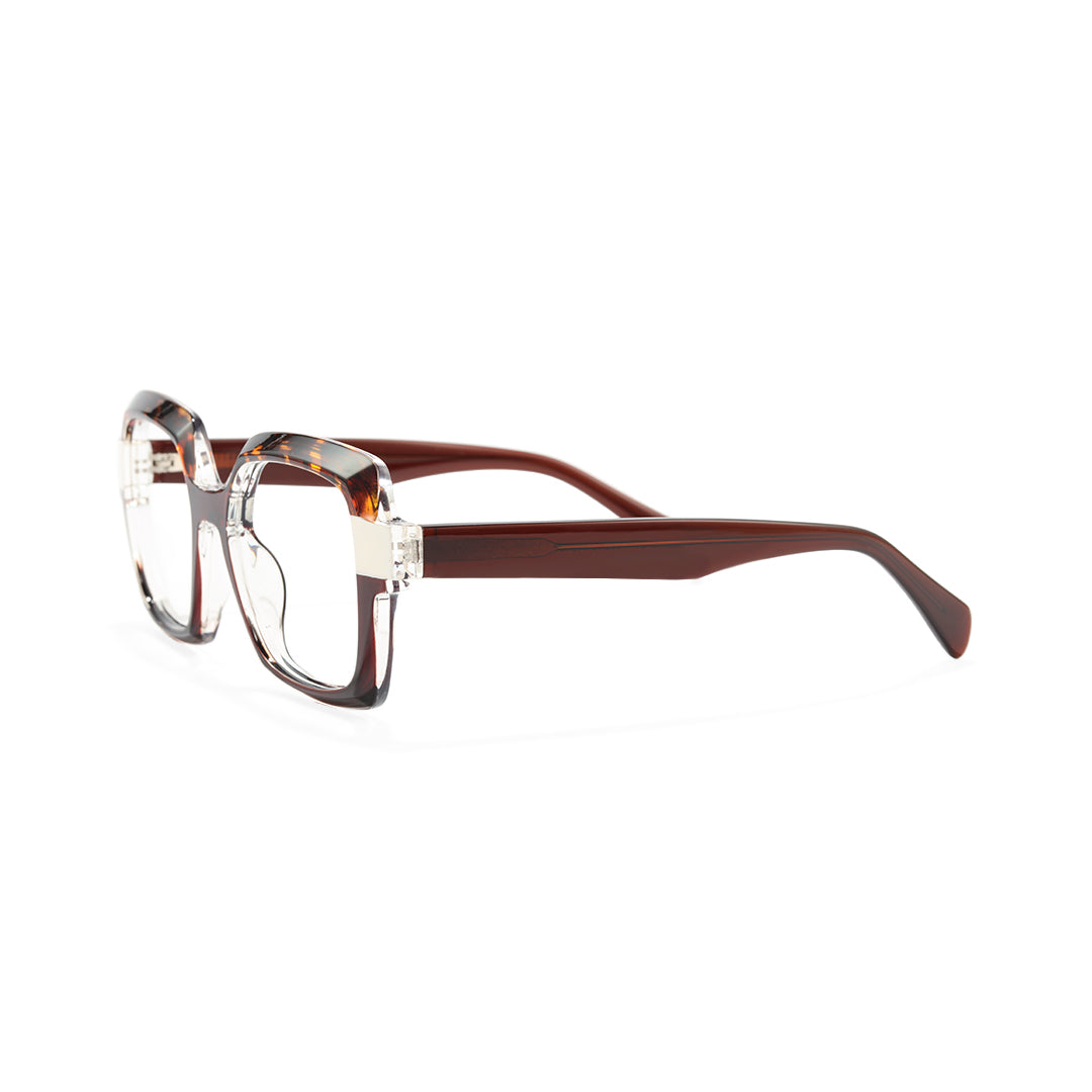 Sela Polychrome Square Prescription Eyeglasses TR90 Frames