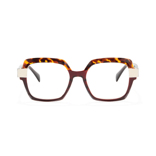 Sela Polychrome Square Prescription Eyeglasses TR90 Frames