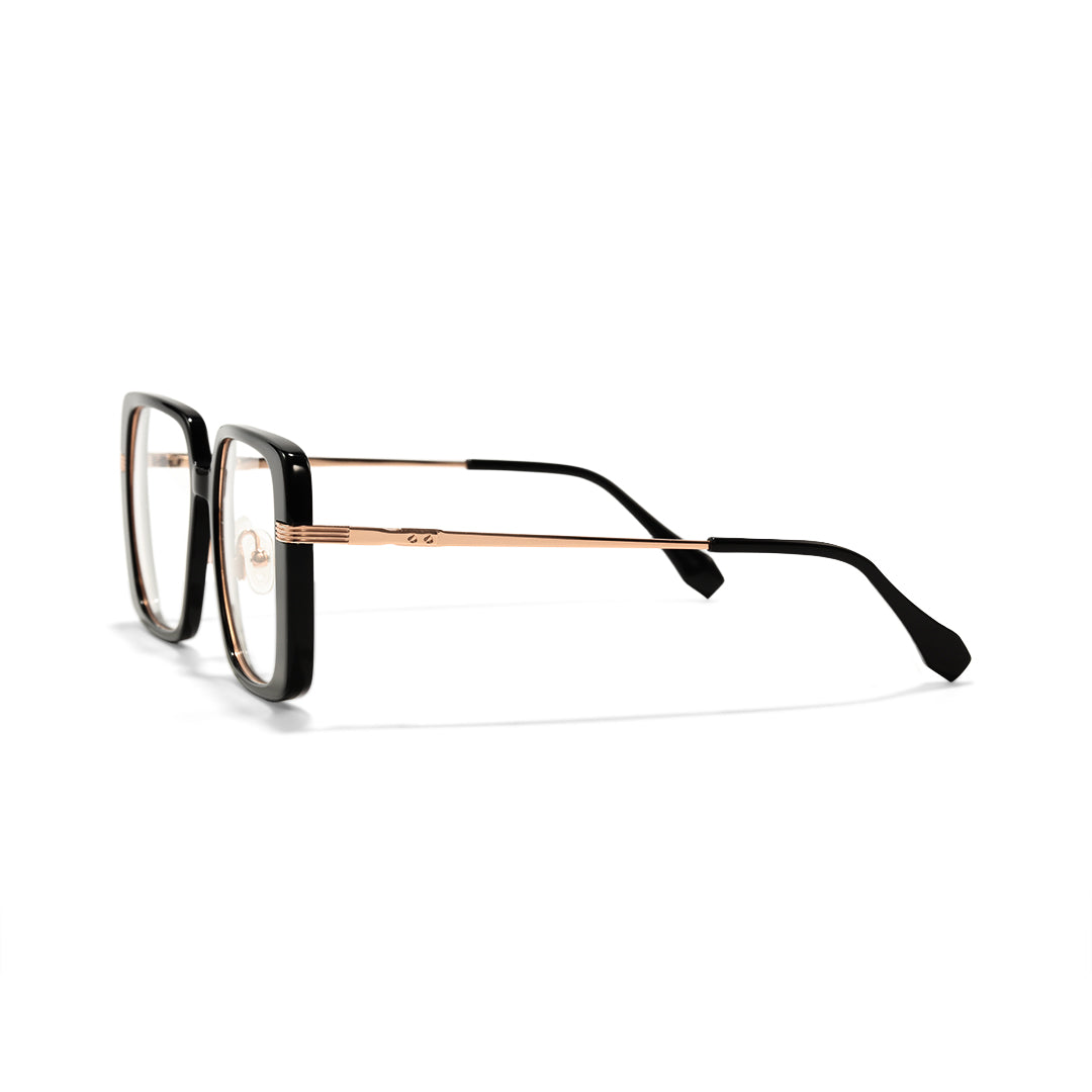 Kena Clear Square Eyeglasses For Women Minimalist