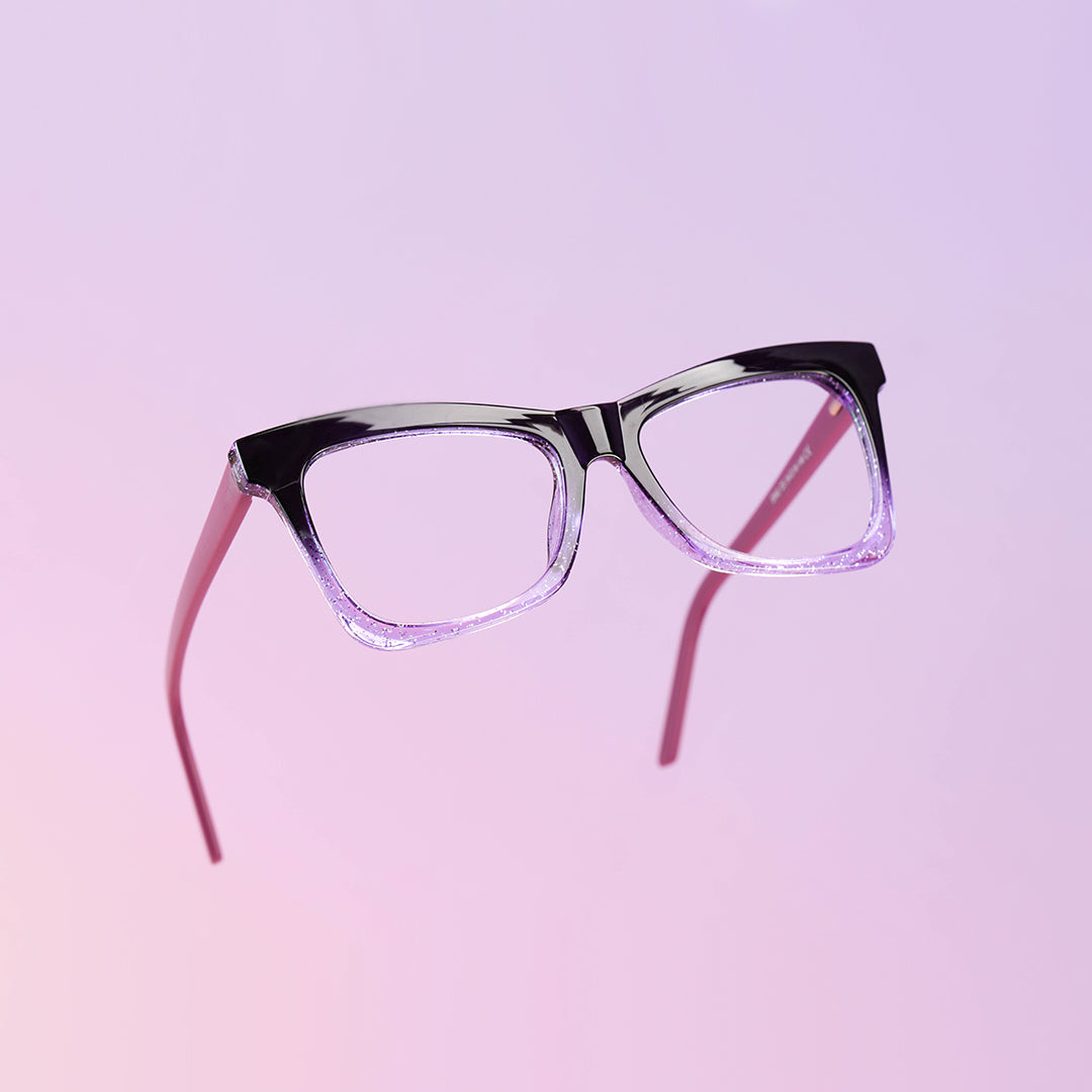 Eira TR90 Butterfly Frames with Two Tone Glitter Glasses
