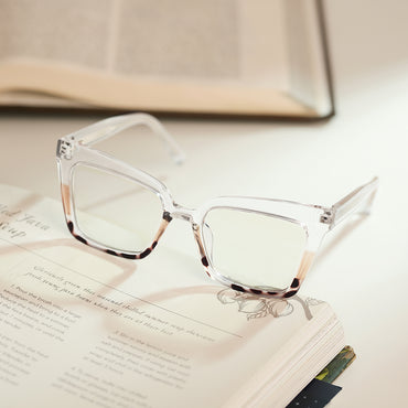 Silas Modern Lightweight Cat Eye TR90 Frame with Prescription