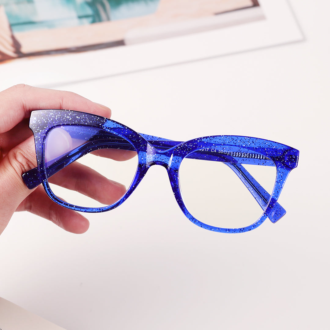 Bike Lightweight Acetate Cat Eye Frames Minimalist Glasses