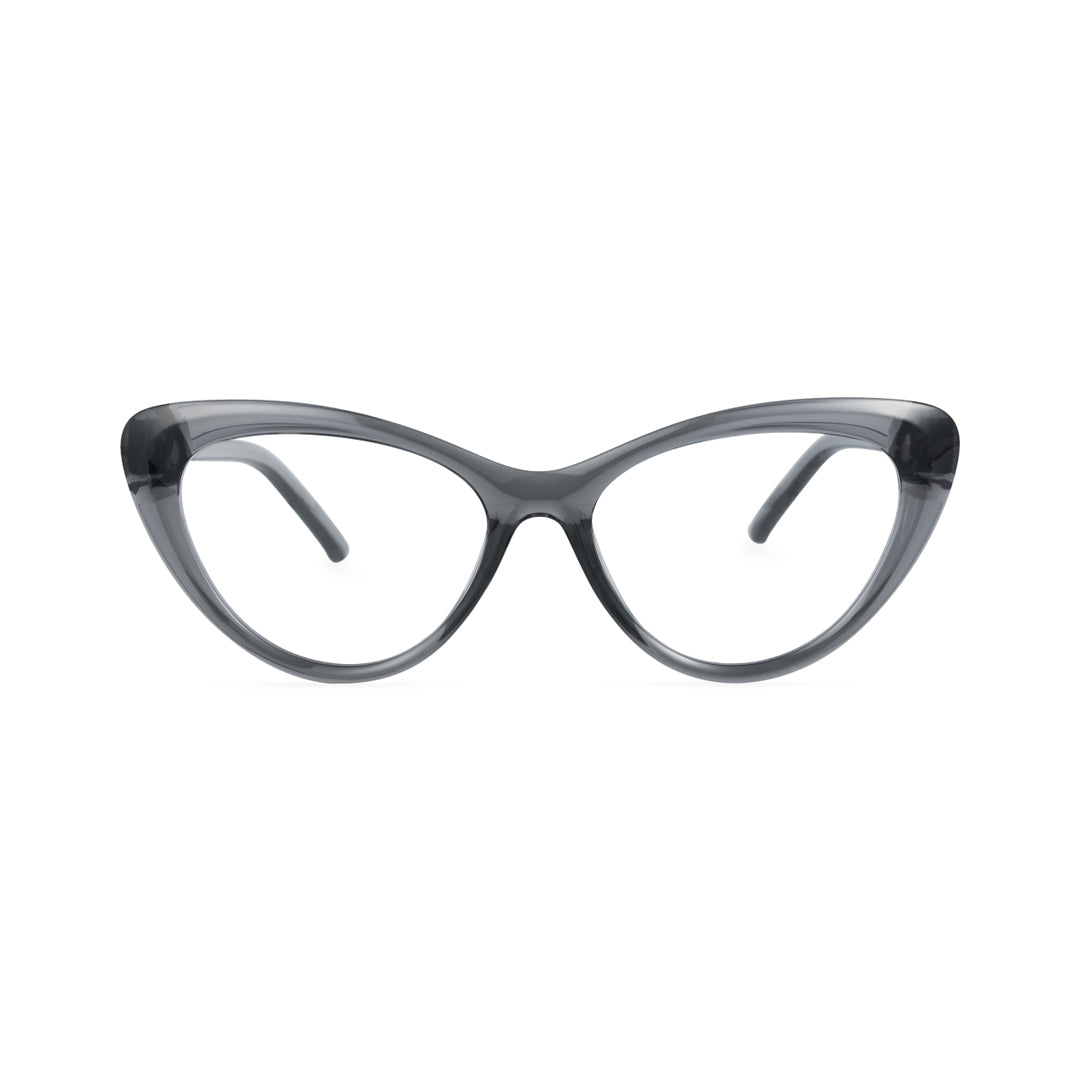 Andy Women's Green Cat Eye TR90 Prescription Eyeglasses