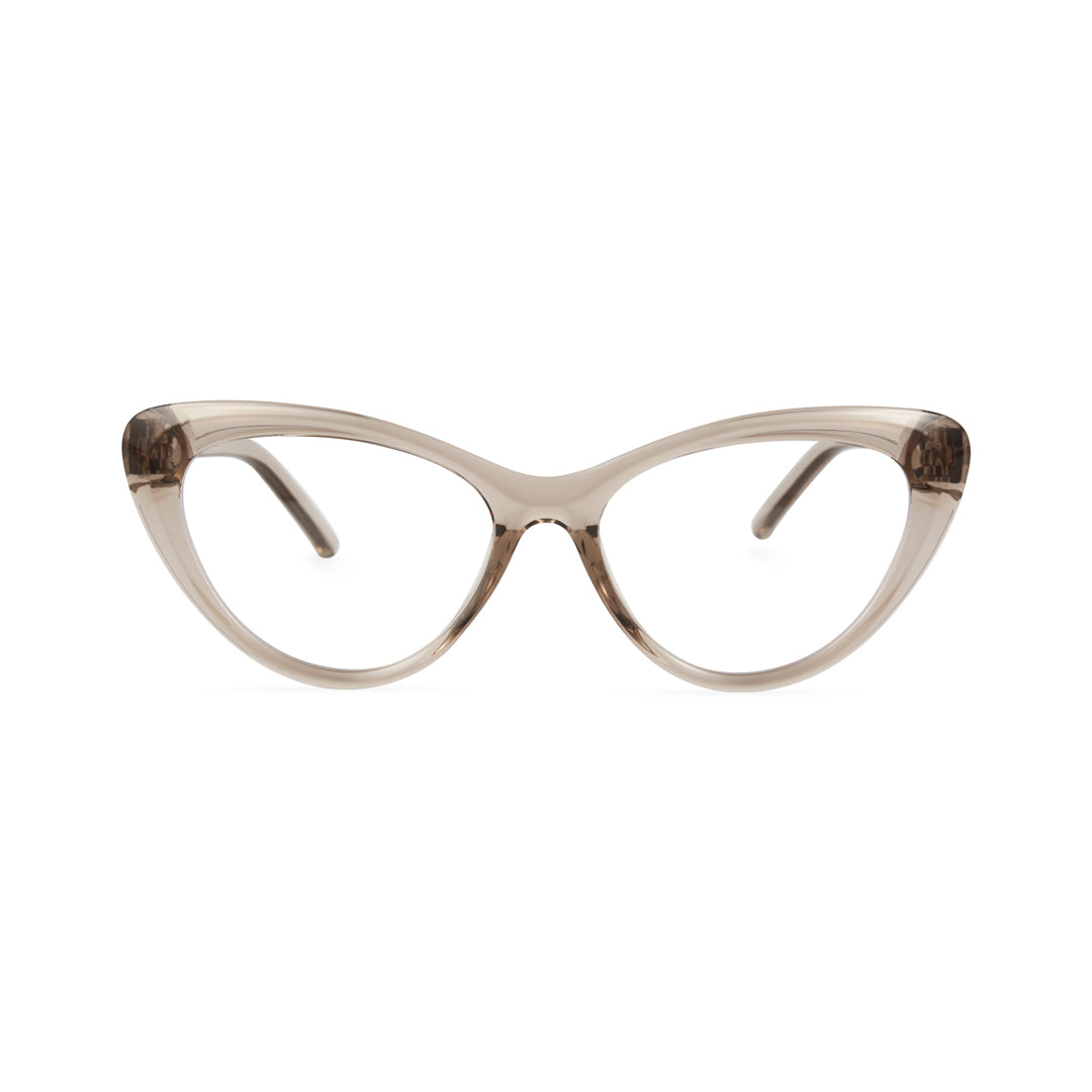 Andy Women's Green Cat Eye TR90 Prescription Eyeglasses