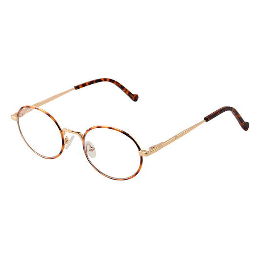 Oval Tortoise Eyeglasses
