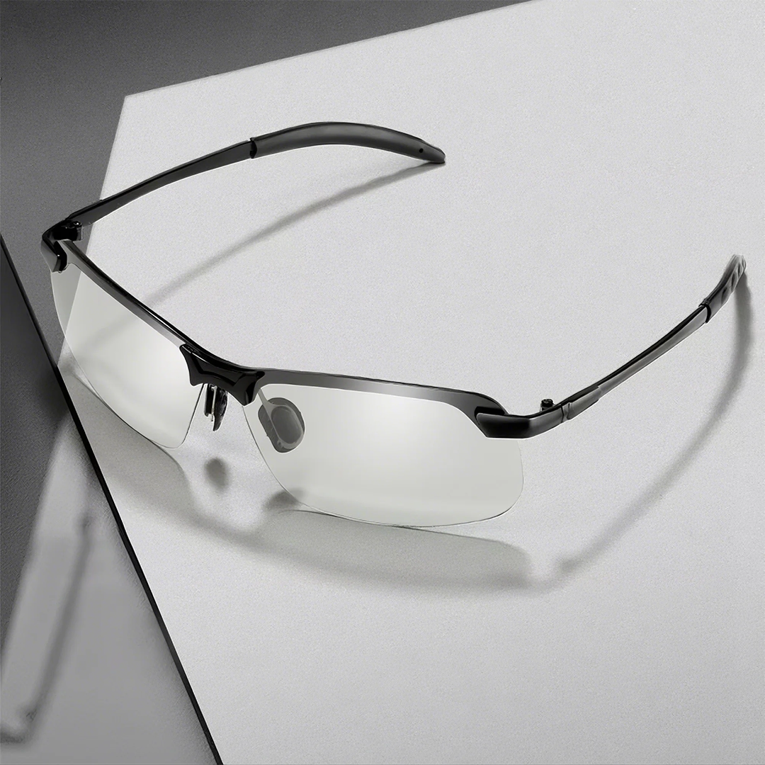 Kara Clear Metal Rectangle Frames For Women’s Prescription Eyewear