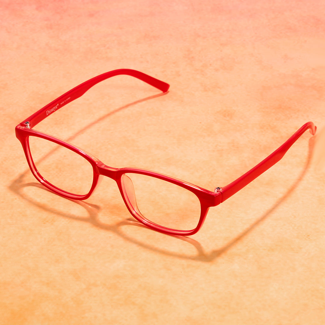 Masa Rectangle Retro Glasses Frames For Women