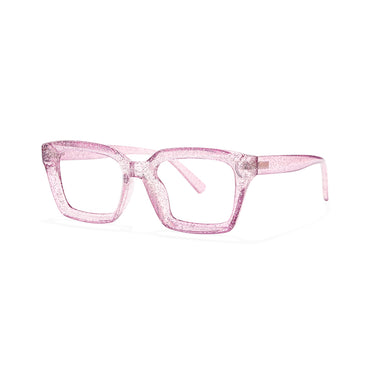 Ola Pink TR90 Women's Reading Glasses Glitter Eyeglasses