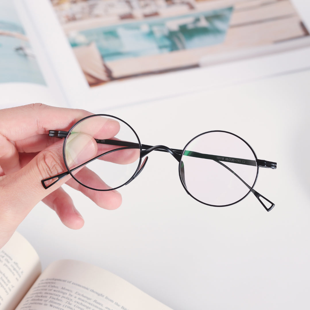 Round Blue Light Blocking Glasses