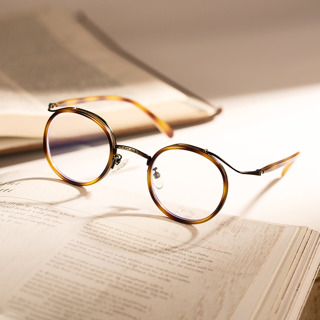 Round Metal Glasses
