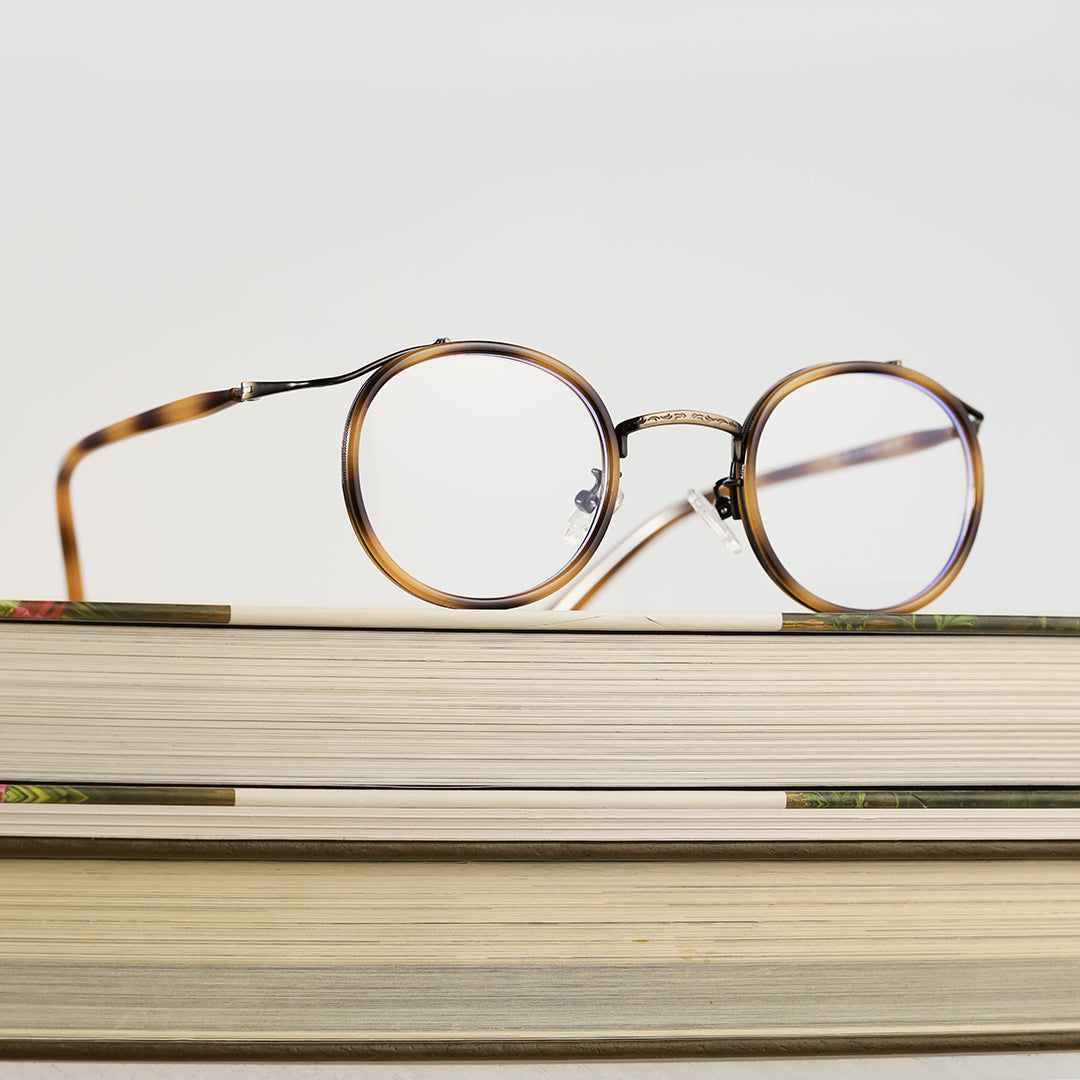 Round Metal Glasses