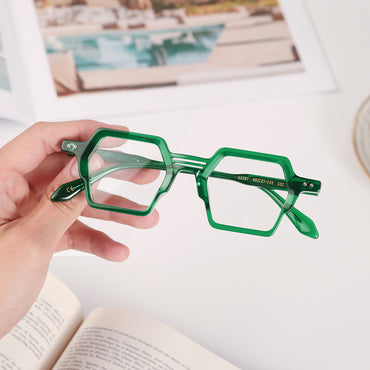 Geometric Acetate Glasses