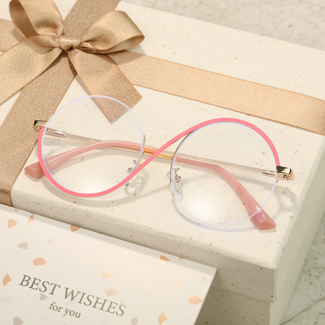 Wizard Metal Round Frames with Prescription Glasses