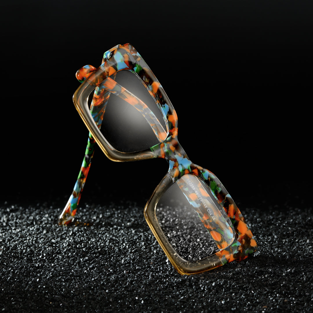 Jessy Square Acetate Eyeglasses Best Blue Light Glasses
