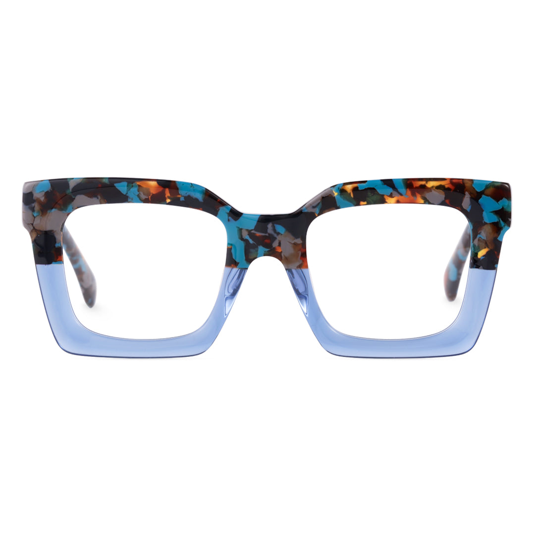 Jessy Square Acetate Eyeglasses Best Blue Light Glasses