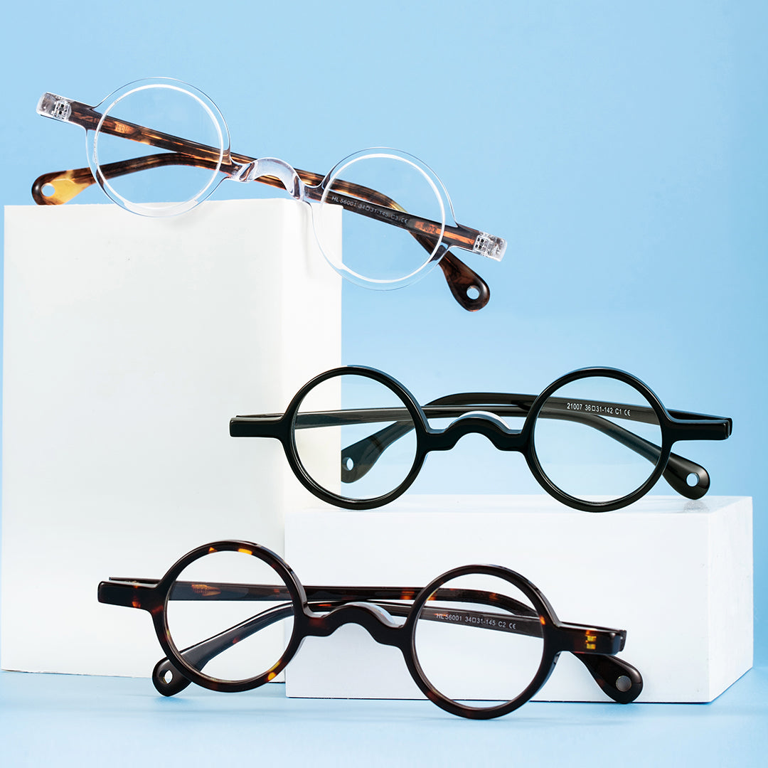 Round Tortoise Eyeglasses