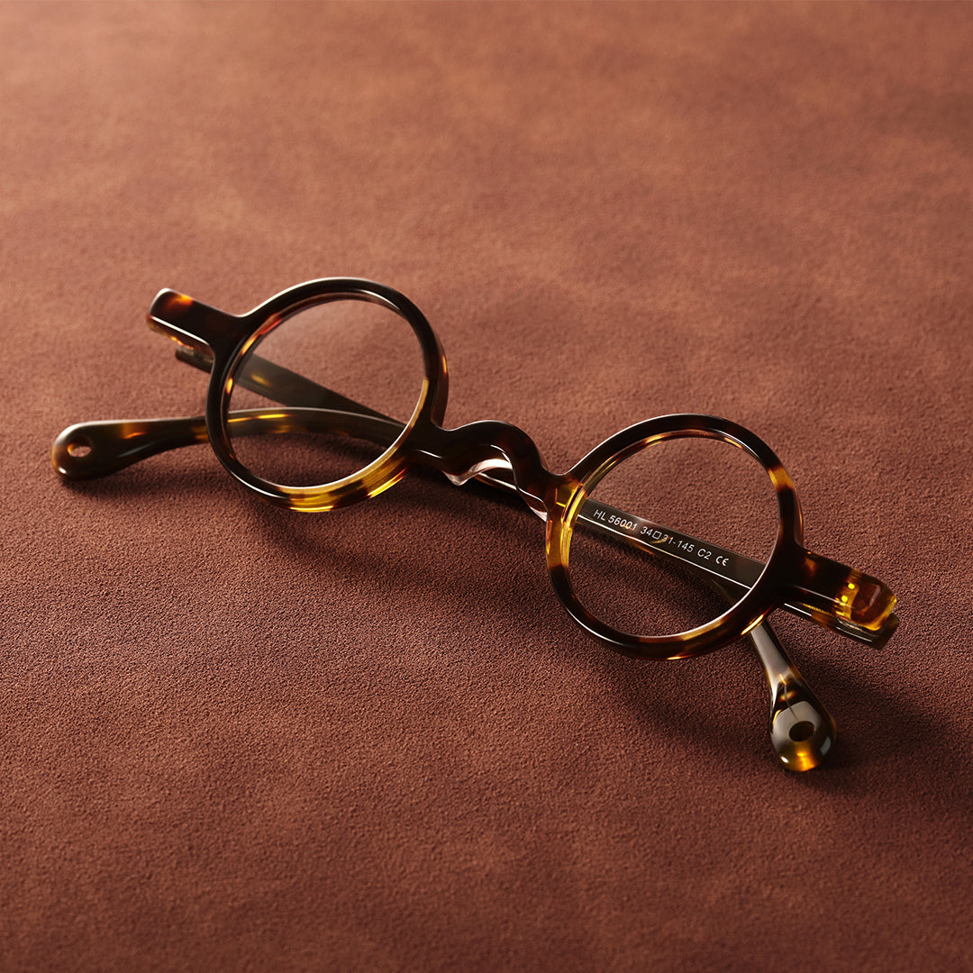 Round Acetate Eyeglasses