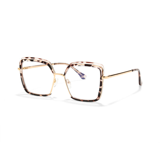 Bryn TR90 and Metal Square Frames with Prescription Glasses