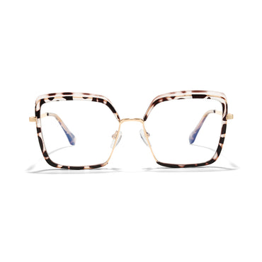 Bryn TR90 and Metal Square Frames with Prescription Glasses