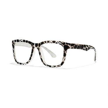 Gaye Cute Tortoise Rectangle Glasses Eyewear