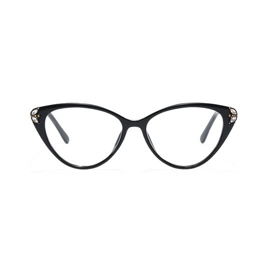 Diva Black Cat Eye Eyeglasses for Women