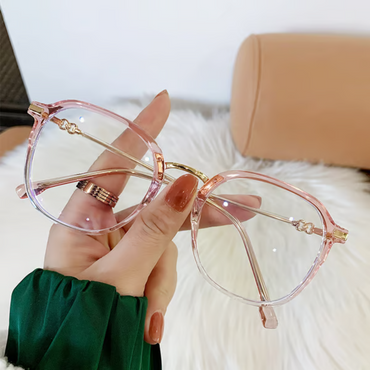 Mita Round Retro Eyeglasses With Prescription Lenses
