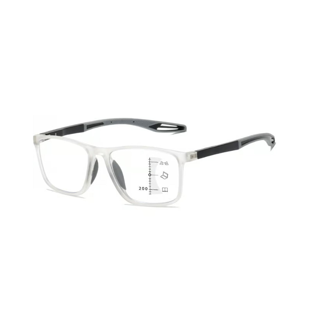 Mave Rectangular Men's Sports Reading Glasses