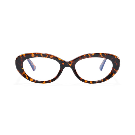 Ellie Tortoise Oval Prescription Glasses for Women