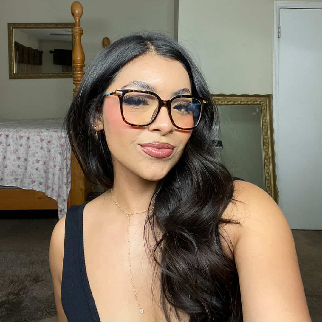Lona Lightweight TR90 Square Frames Prescription Blue Light Glasses