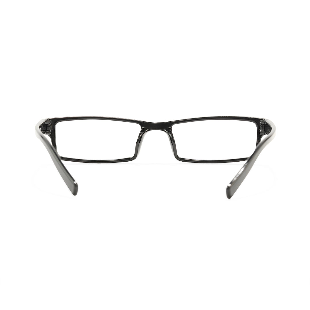Sing Black Rectangle Eyeglasses Office Siren Style