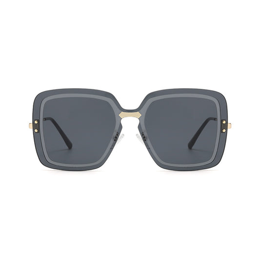 Cyrene Retro Fashion Frame Square Sunglasses UV400 Protection Sunglasses