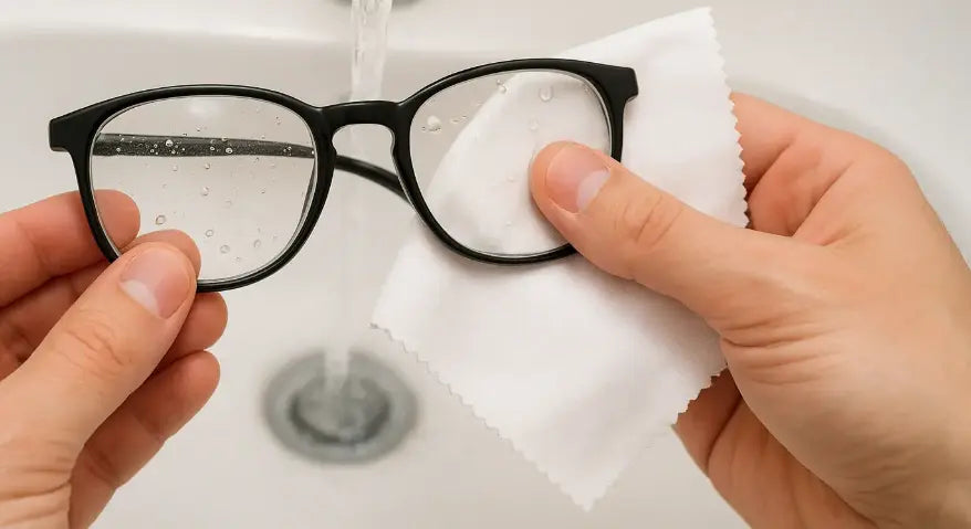 How to Clean Eyeglasses