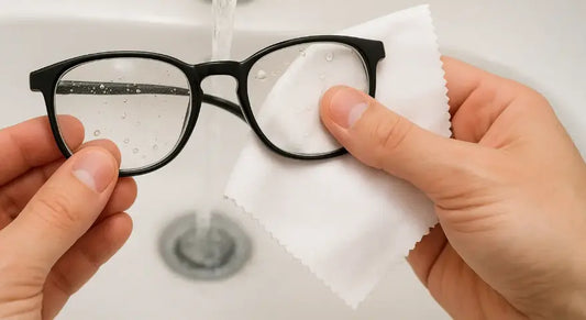 How to Clean Eyeglasses