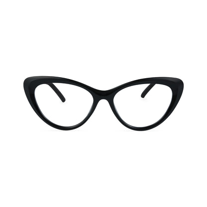 Andy Women's Green Cat Eye TR90 Prescription Eyeglasses