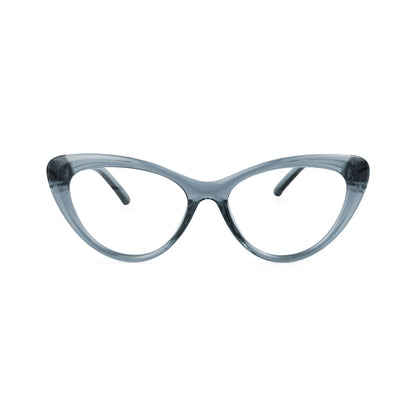 Andy Women's Green Cat Eye TR90 Prescription Eyeglasses