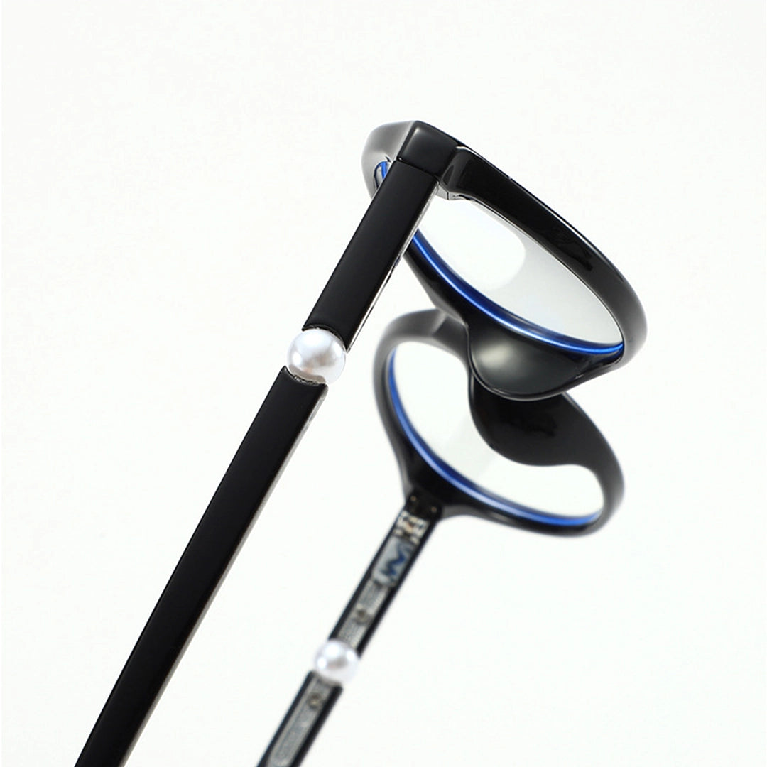 Sabine Oval TR90 Prescription Glasses With Pearl Decoration