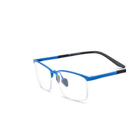 Renee Titanium Browline Orange Women's Prescription Glasses